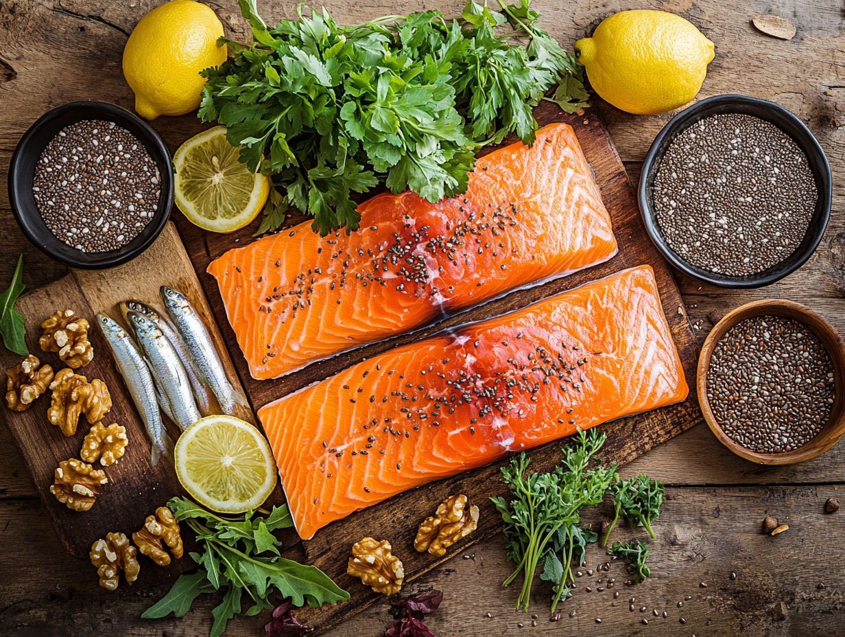 Visual Guide to Omega-3 Rich Foods