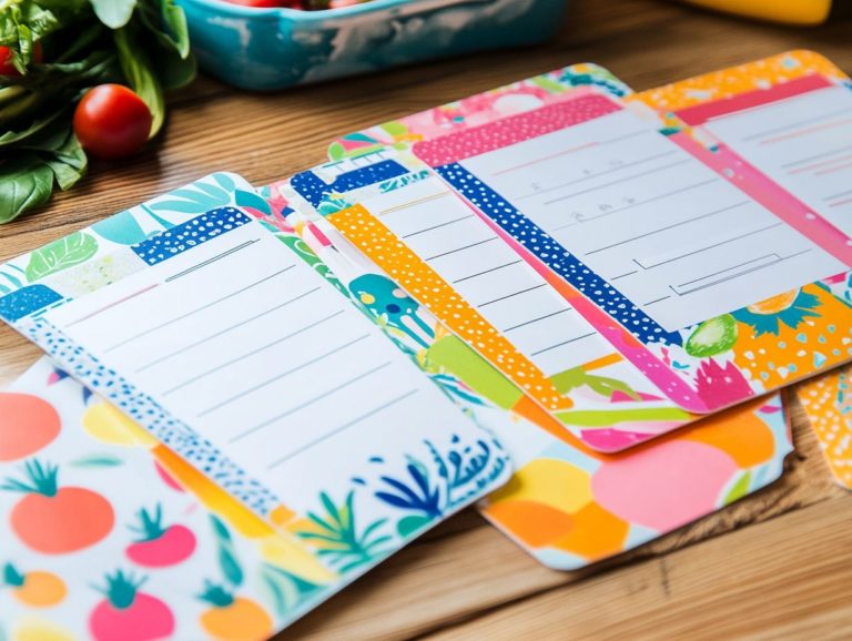 5 Meal Planning Templates to Try