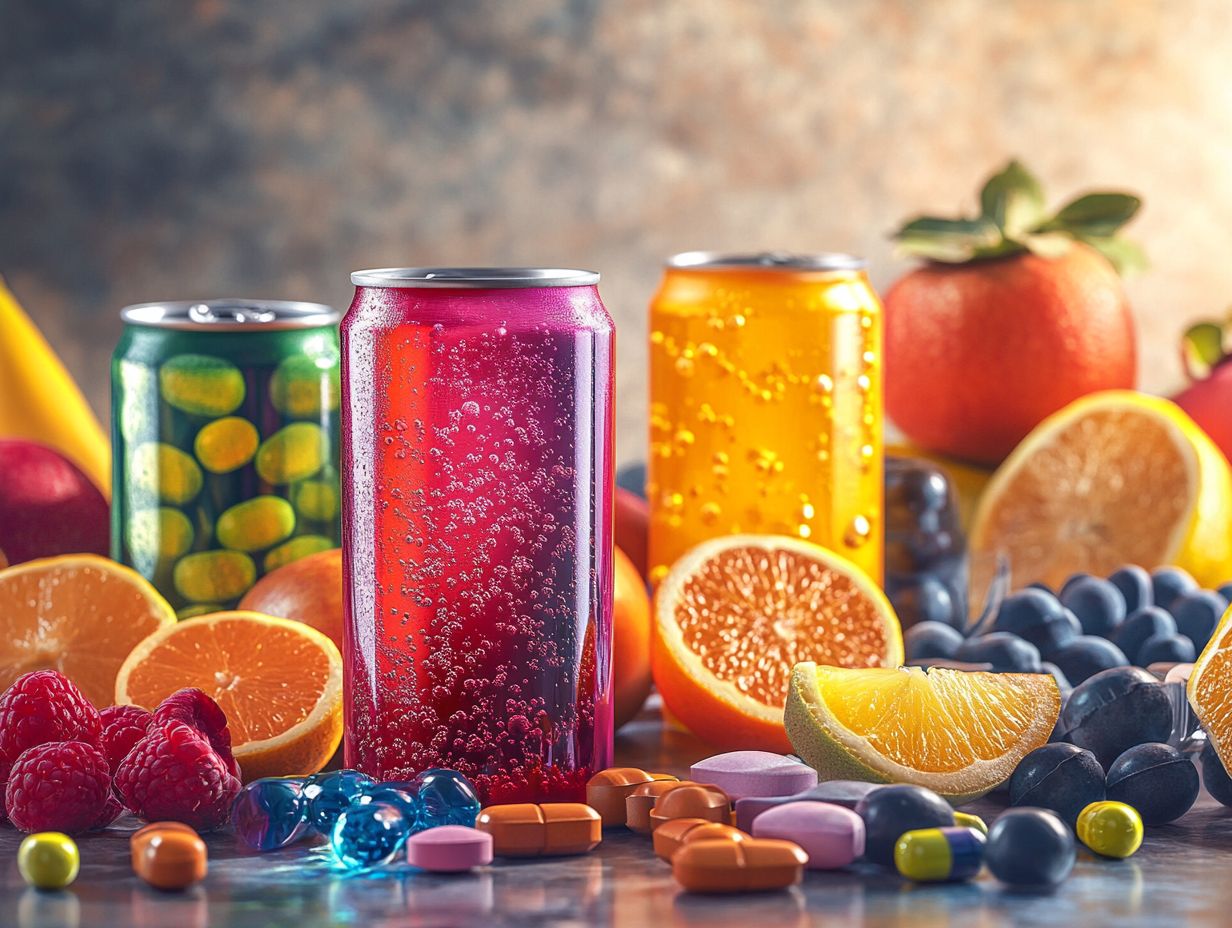 Are energy drinks a good source of vitamins?