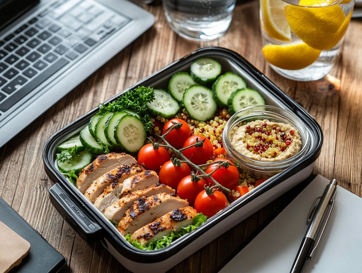 Healthy food options for busy professionals during meetings and travel