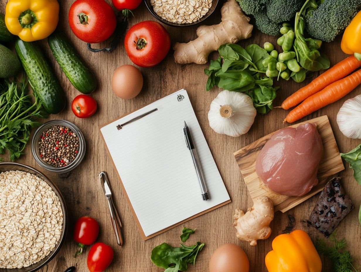 What is a balanced meal plan?