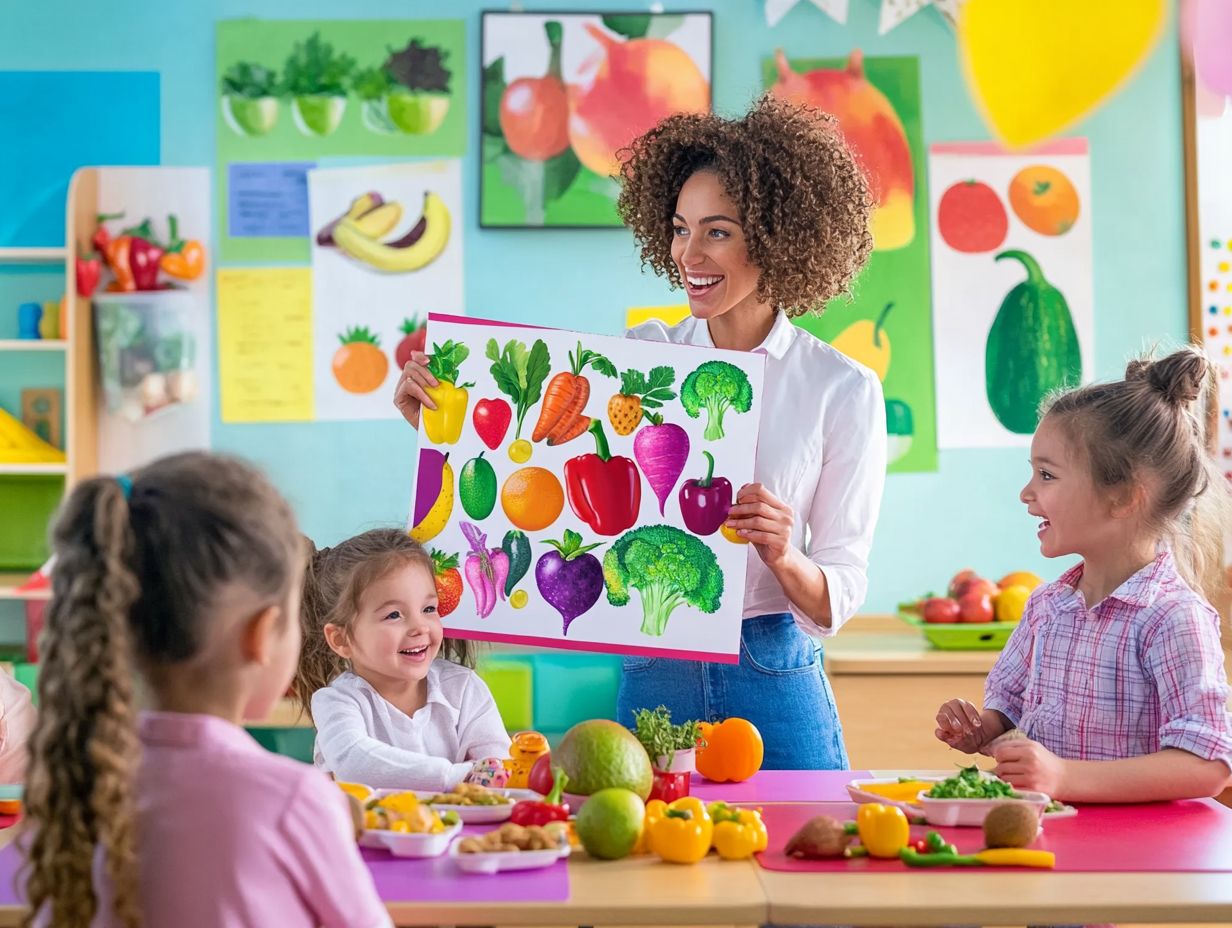 Kids excited about dietary guidelines