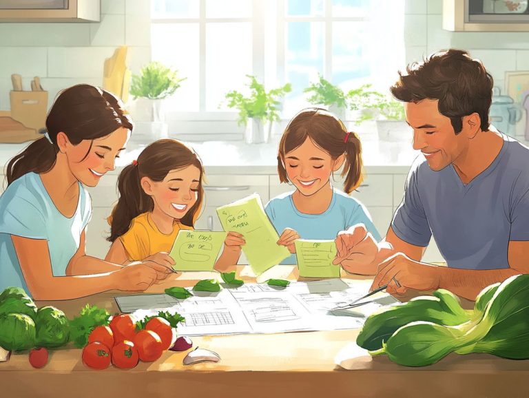 How to Make Meal Planning a Family Activity