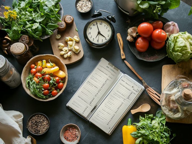 How to Plan Meals Around Your Schedule