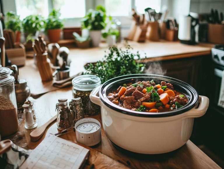 How to Use a Slow Cooker in Meal Planning