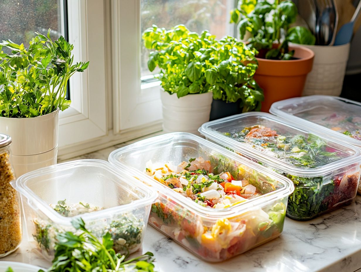 How should I store my leftovers to ensure their freshness?