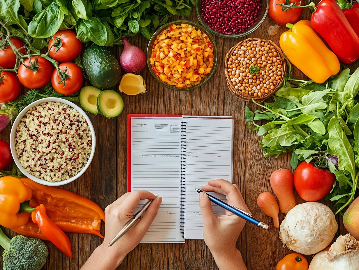 Why is meal planning important for a gluten-free diet?