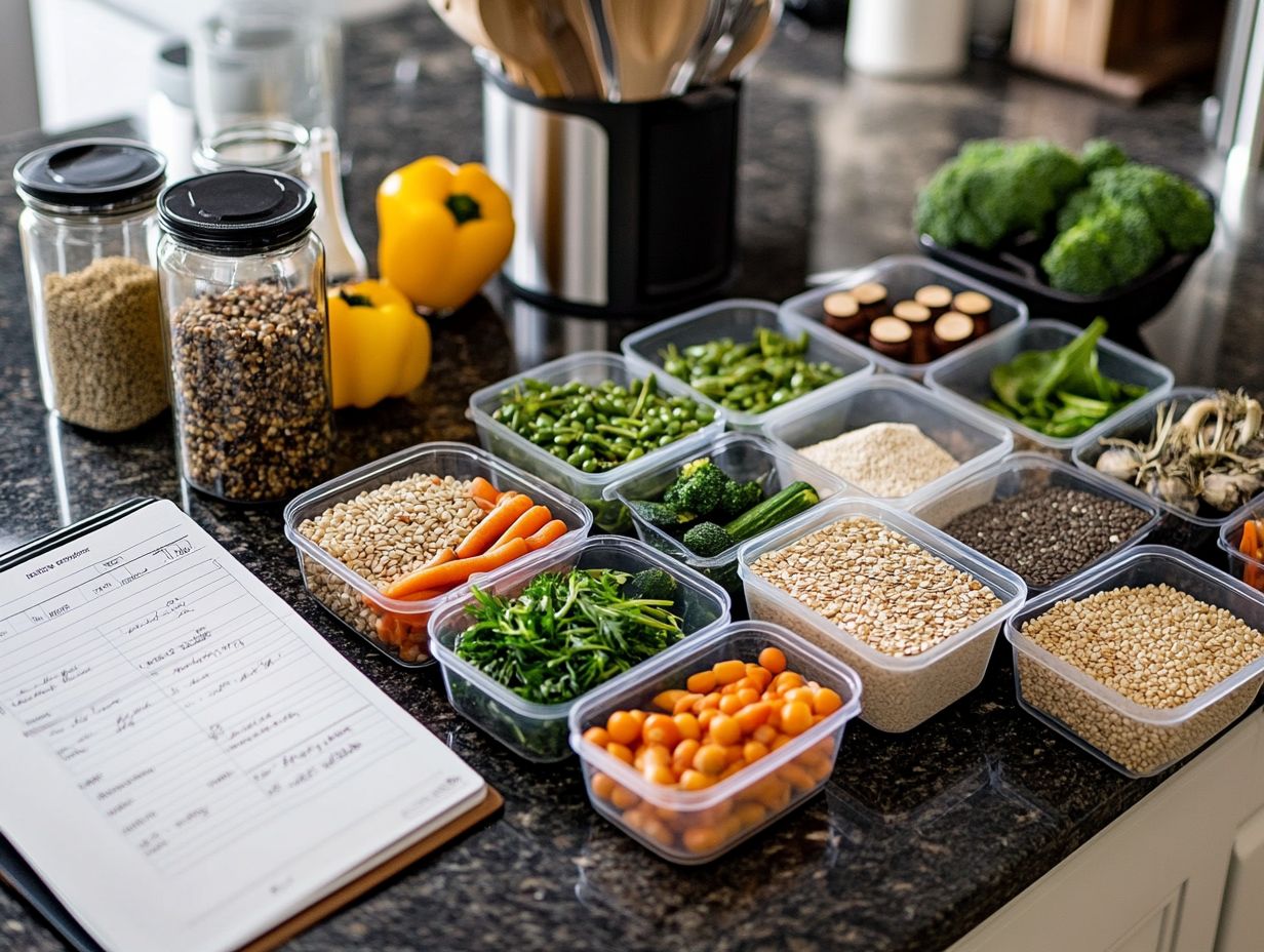 Healthy meal planning for dietary needs