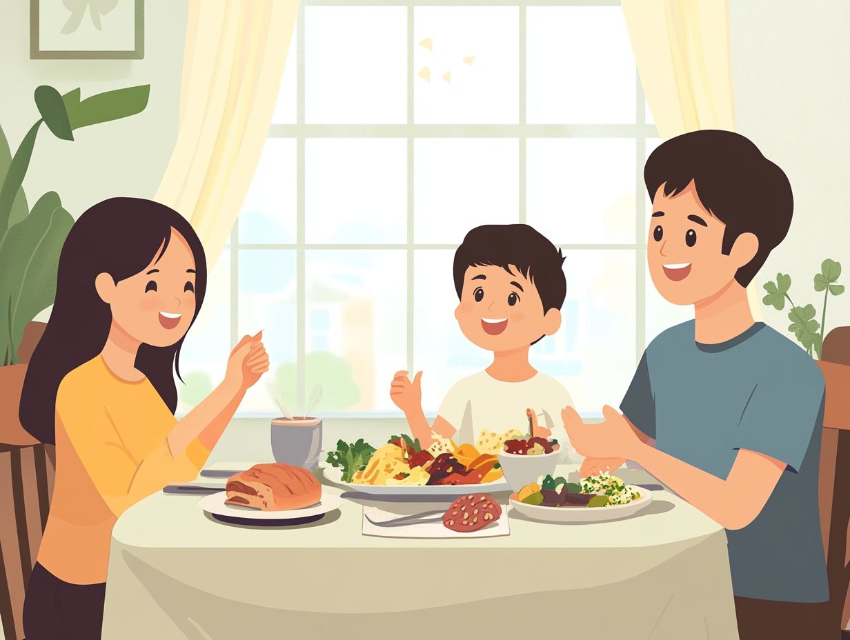 What are the benefits of eating together as a family?