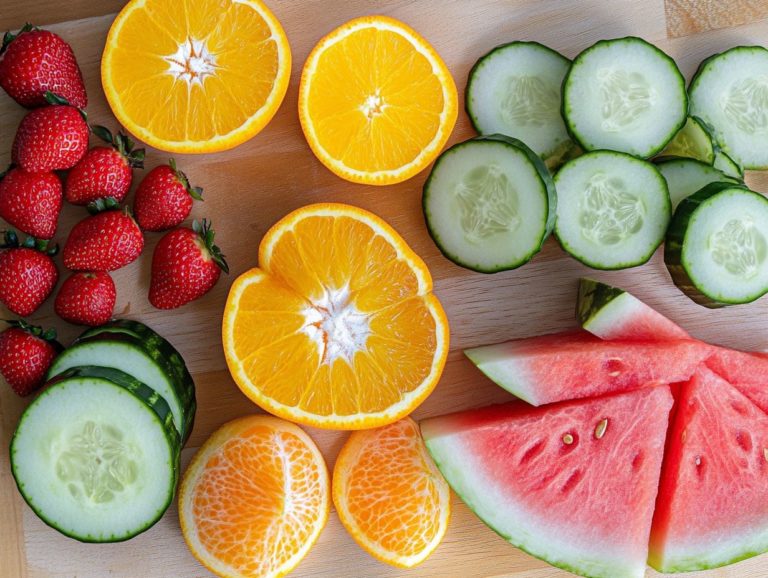 The Best Food Sources for Hydration