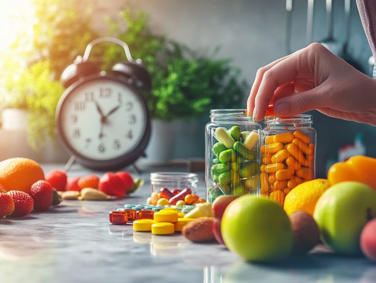 The Best Time to Take Your Supplements