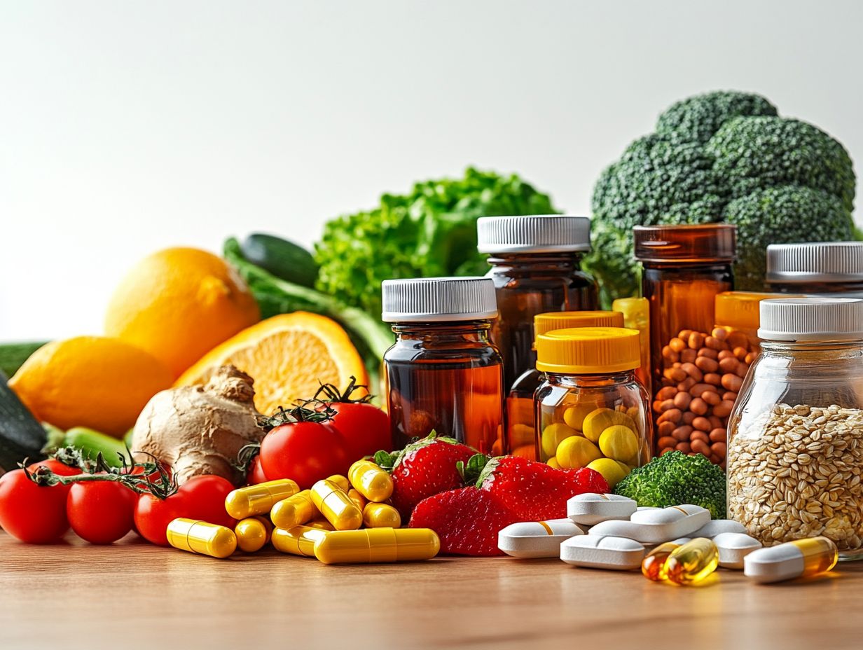 What is the connection between diet and supplement needs?