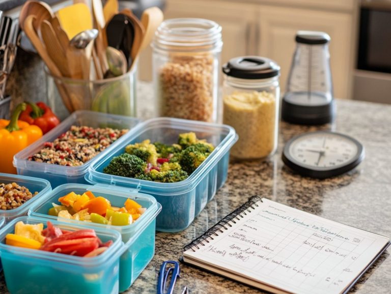 The Connection Between Meal Planning and Portion Control