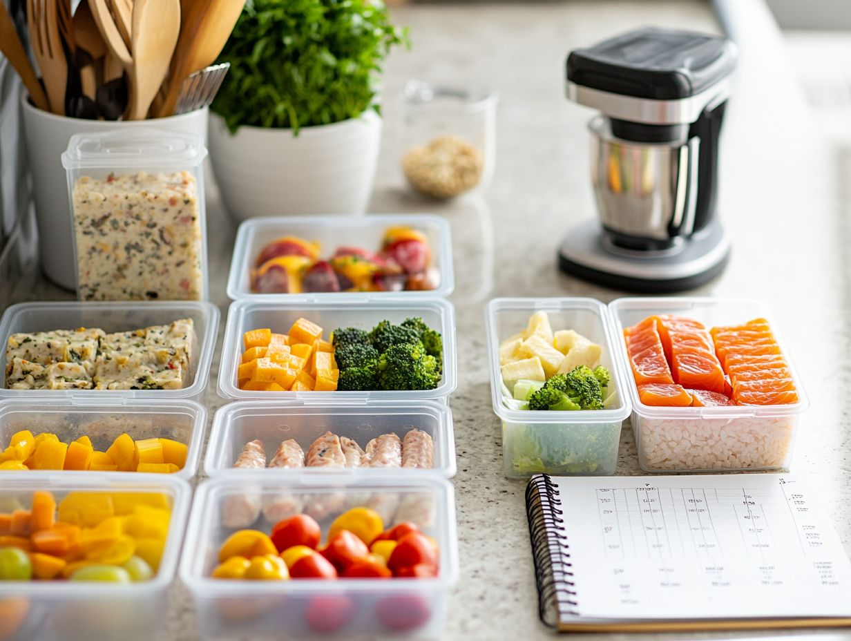 Tips for Successful Meal Planning and Portion Control