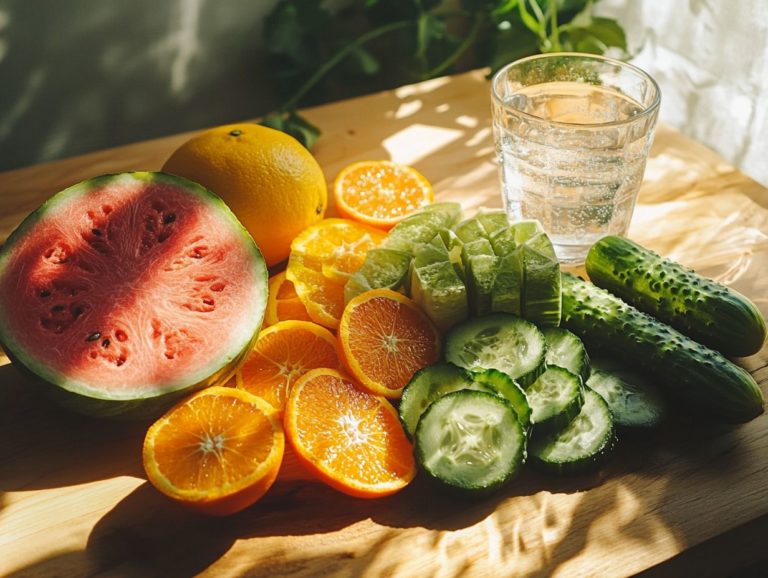 The Importance of Food Sources for Hydration