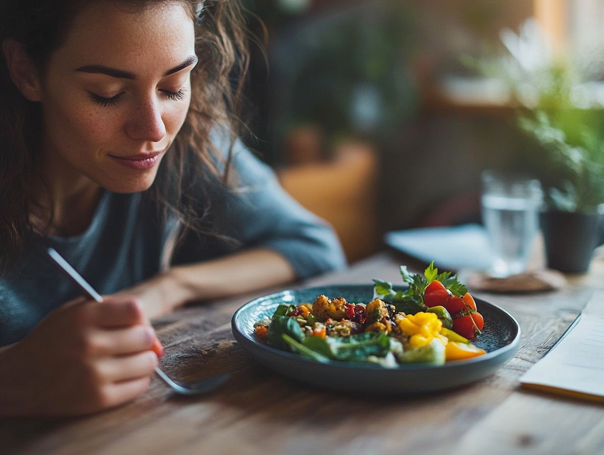 How does mindfulness impact our eating habits?