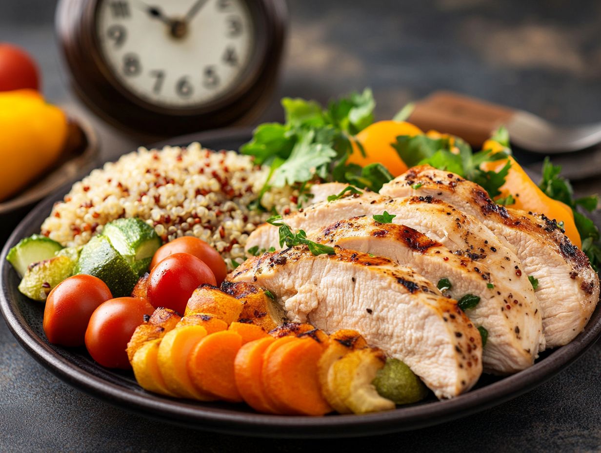 Visual Guide to Effective Meal Timing for Weight Loss