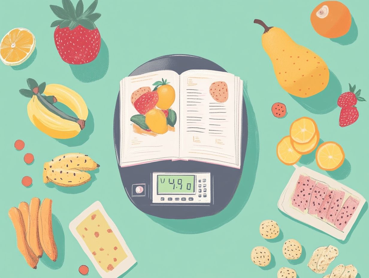 Illustration showing the impact of genetics and lifestyle on weight loss