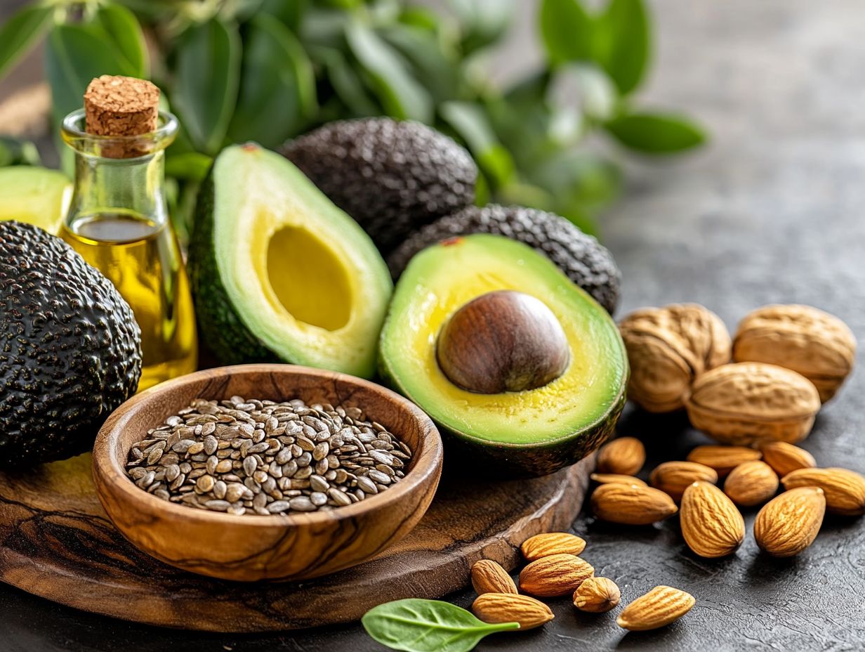 Explore various healthy fats for a balanced diet