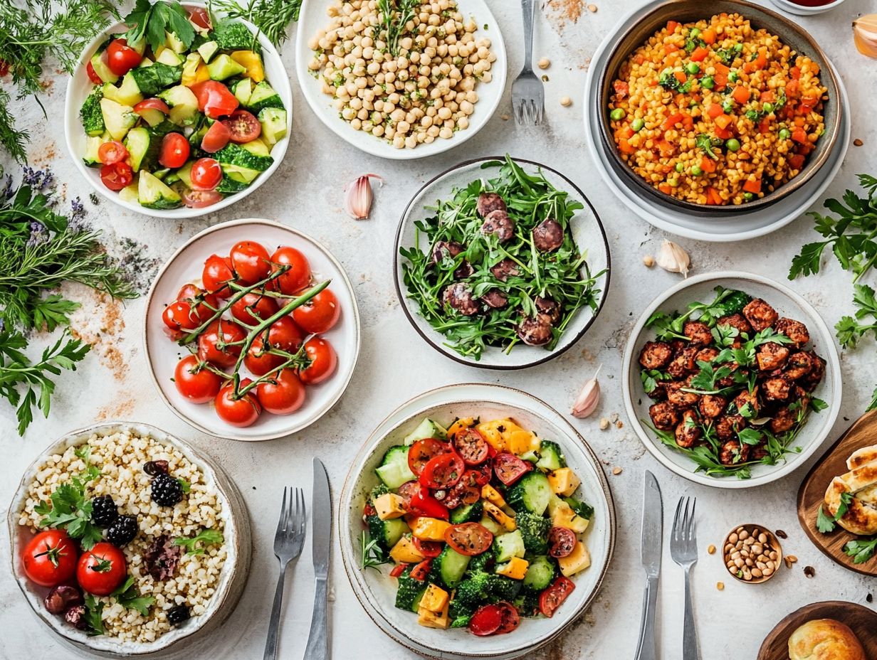 5. Roasted Cauliflower and Chickpea Buddha Bowl