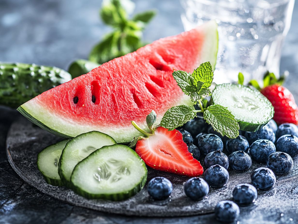 What are the best hydrating foods?